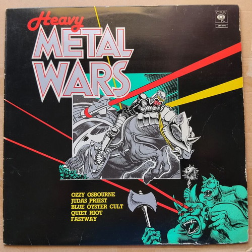 Various Metal Wars LP used, metal genre
