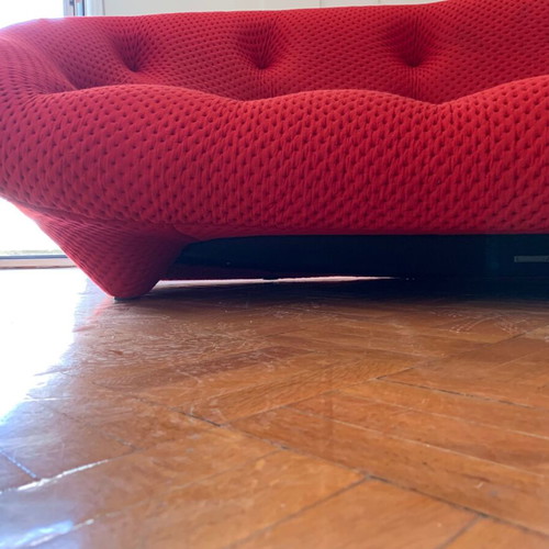 Ligne Roset Ploum Sofa high back used, modern three-seater from USA