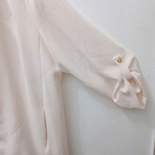 Dina women's long-sleeve jacket cardigan like new, soft pink, size XXL