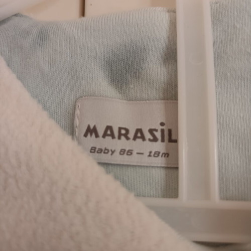 Marasil baby dress 18 months like new, fleece sleeveless