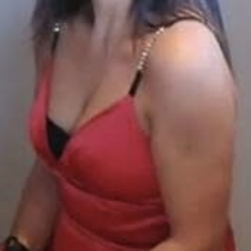Myriam Petrou red evening dress medium like new