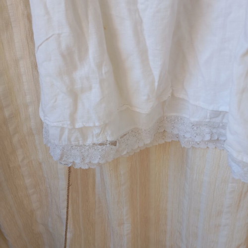 Stradivarius white linen dress like new, size S