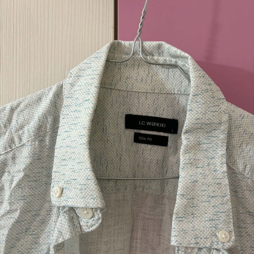 Men's Short-Sleeve Shirt LC Waikiki size Large like new, white
