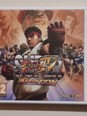 Super Street Fighter IV Nintendo 3DS παιχνίδι 3D έκδοση σαν καινούργιο