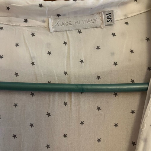 Shirt like new, size S-M, white, thin fabric