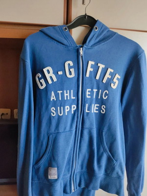 Blue jacket used, size M