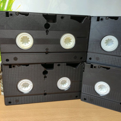 VHS set used with Pirates of the Black Galaxy, Kontorevythoulis, Santa Claus, Red Riding Hood