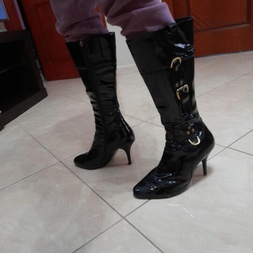 Roberto Venuti Milano boots black, like new, size 38