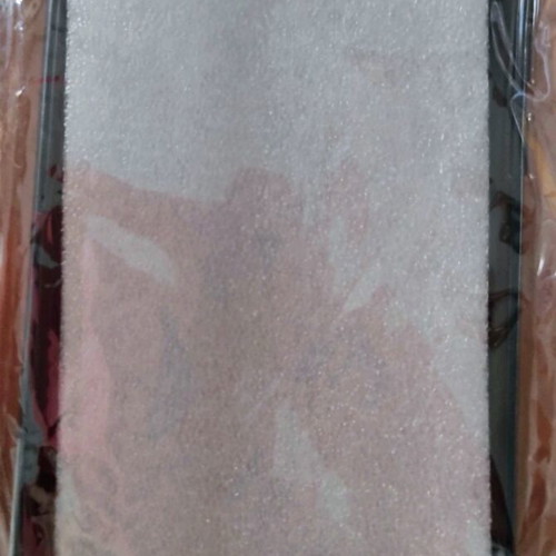 Mobile phone cases new, pack of two, transparent and black silicone