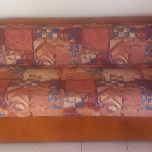 Chest sofa bed like new with storage space