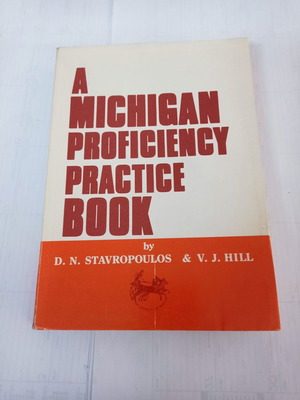 A Michigan Proficiency Practice Book used with notes