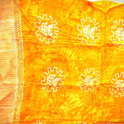 Handmade Batik Pareo Silk and Cotton Blend 1.70x1.15m Scarf SAR113