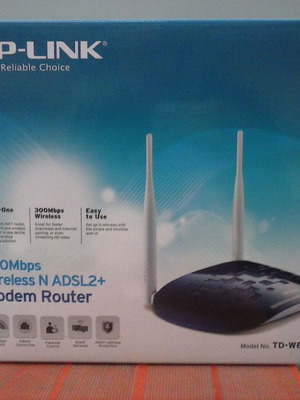 Modem Router TP-Link 300 Mbps ADSL2+ wireless σαν καινούργιο