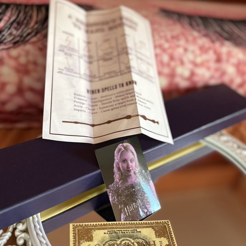 Harry Potter Luna Lovegood Magic Wand like new with box and accessories