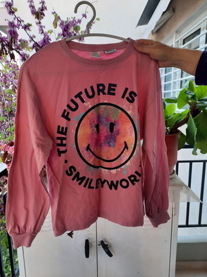 Zara blouse for girls 14 years 164 cm like new pink multicolor