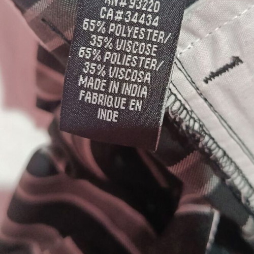 DCshoes vintage striped capri pants like new, size S