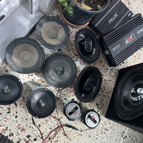 Subwoofer 12 inch 1500W RMS like new with GS Audio amplifier