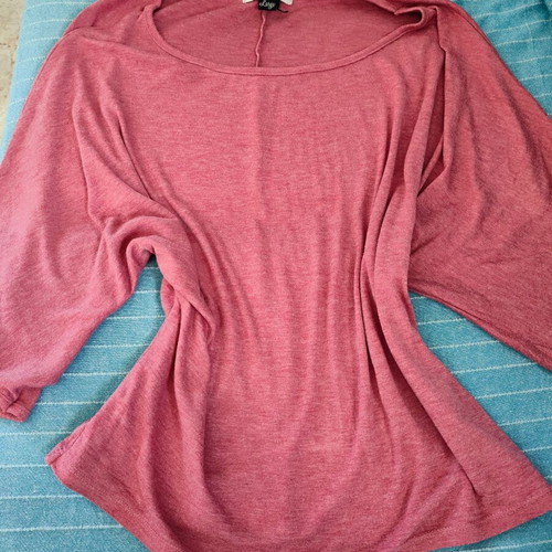 Attrattivo blouse with 3/4 sleeves, like new, pink
