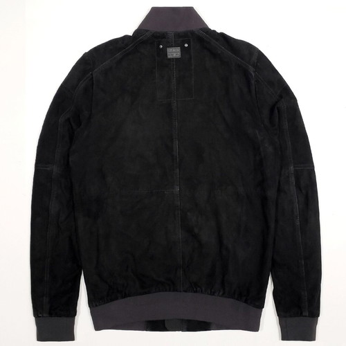 G-Star Raw men's suede leather jacket like new, size M-L, black