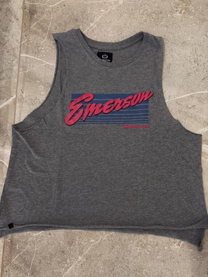Emerson sports shirt new, gray, size S