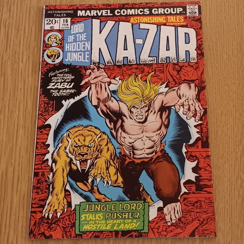 Astonishing Tales (1970) #16 Marvel Comics used