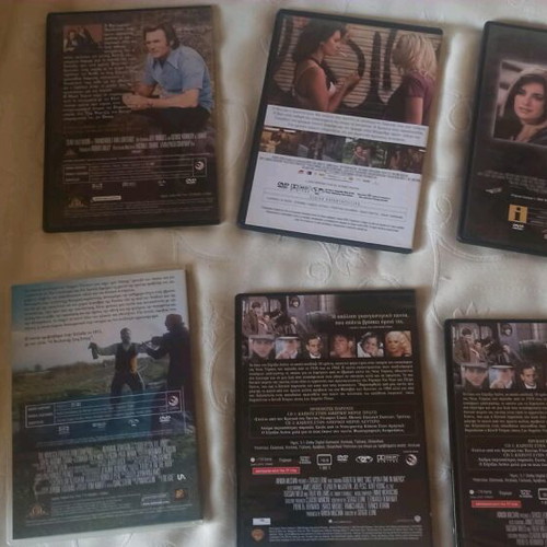 DVD movies used, action, drama and classic films