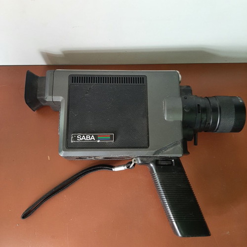 Vintage Saba analog color video camera CVC series