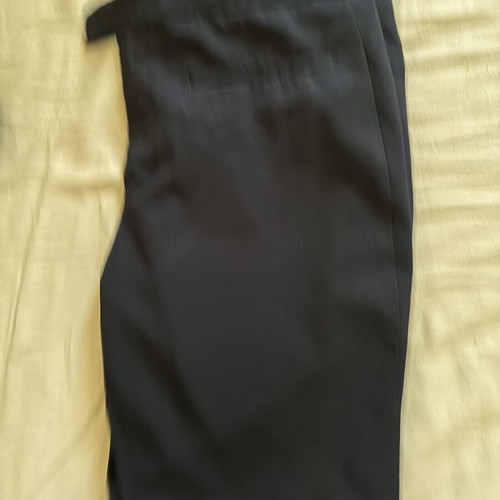 Zara dark blue pants used, straight legs, size 38