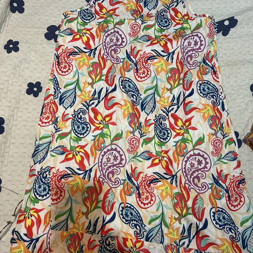 Dress new, colorful, viscose, size XL