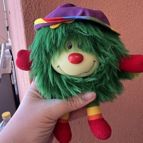 Lucky Sprite plush doll from Rainbow Brite vintage series