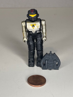Starcom Coleco Vintage Shadow Force στρατηγός Torvek με σακίδιο CC