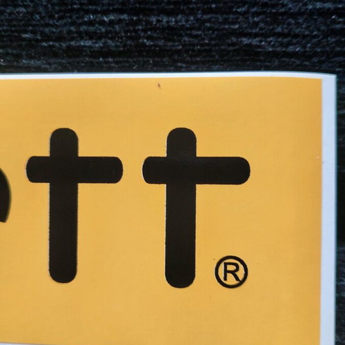 Carhartt large sticker new