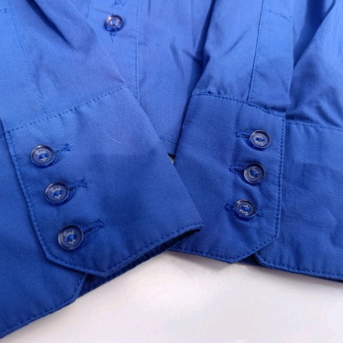 Ysatis Y2K shirt mid-length blue small like new