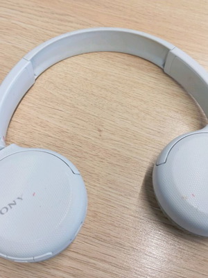 Sony headphones used, wired connection
