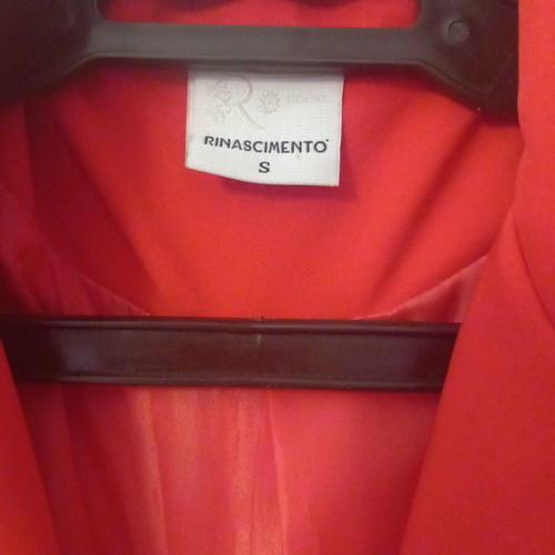 Rinascimento Red Women's Blazer Like New, Size S
