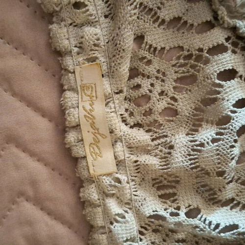 Lace dress used, beige, size M/L, alpha line
