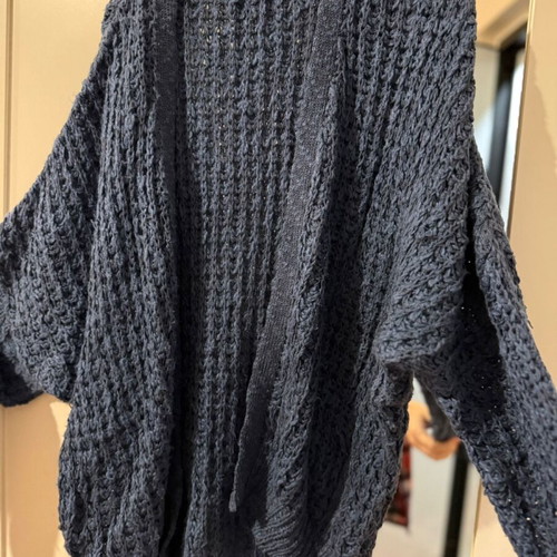 Toi&Moi knitted cardigan used, blue, size M