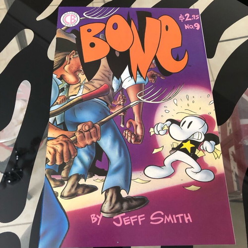 Bone 9 comic book new, 4th printing 1993 by Jeff Smith