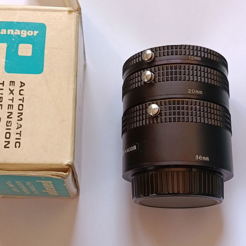 Panagor Automatic Extension Tube Set Contax/Yashica used