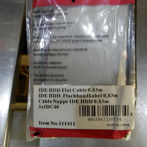 IDE cable 83 cm like new, vintage for retro PC