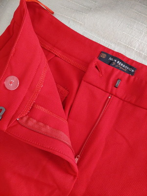 Julia Bergovich women's pants like new, red, size S