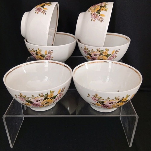 Vintage USSR set of 6 food bowls
