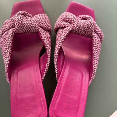 Hispanitas mules size 38 new, pink and purple