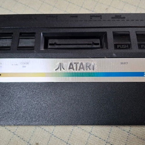 Atari 2600 Color used console with authentic power supply and controller