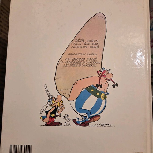 L'Odyssée d'Asterix children's comic book like new, French 1987