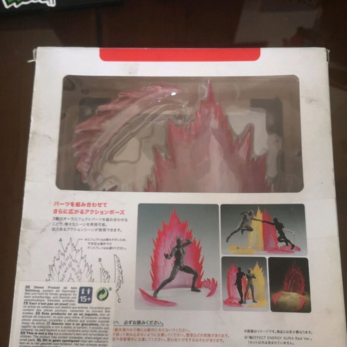 Effect Energy Aura Red Bandai Tamashii Nations New