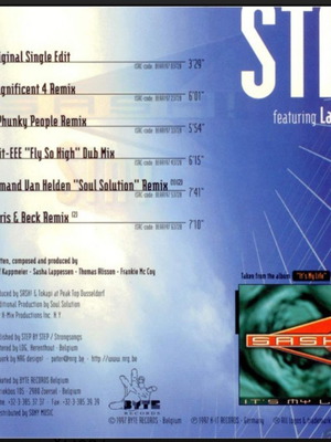SASH! Featuring La Trec Stay CD Maxi-Single σαν καινούργιο