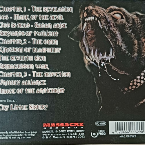 Mystic Circle Damien CD, metal, first press 2002 digipack