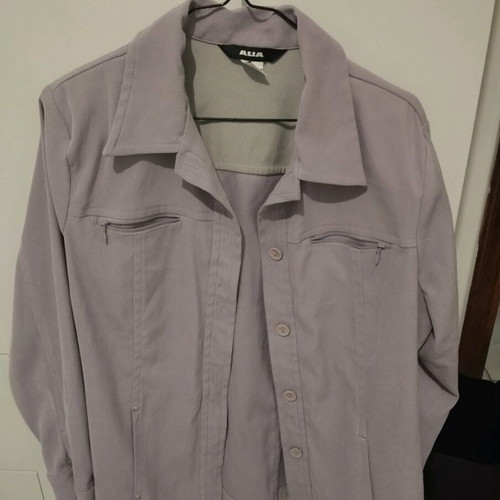 Lilac women's jacket used, size M, with shoulder pads
