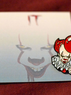 Καρφίτσα "IT" Pennywise καινούργια